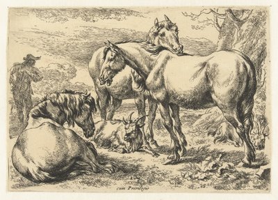 ثلاثة خيول الحيوانات (عنوان السلسلة) بواسطة نيكولاي بيترز بيرتشيم