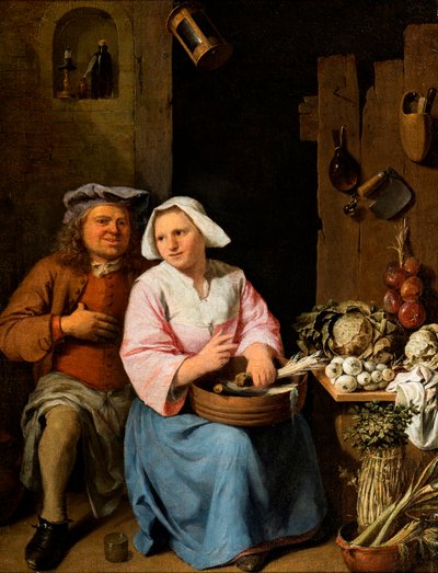 إعلان الحب ، 1706. بواسطة نيكولاس فان هيفتن