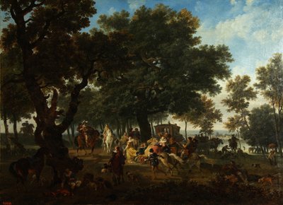 هنري الرابع وجناحه الصيد ، حوالي 1804 بواسطة نيكولاس أنطوان توناي