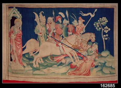 عدد لا يحصى من فرسان ، رقم 26 من "نهاية العالم من الغضب" ، 1373-87 (نسيج) بواسطة نيكولاس باتايل