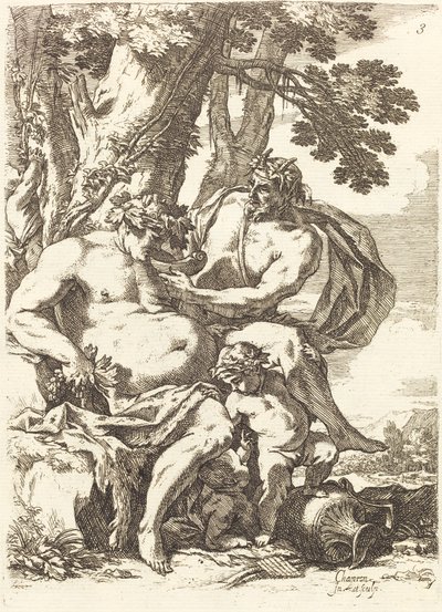 العجوز Silenus بواسطة نيكولاس شابرون