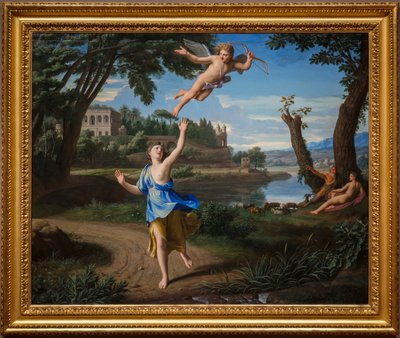 نفسية تخلى عنها كيوبيد ، حوالي 1699 (زيت على قماش) بواسطة Nicolas Colombel