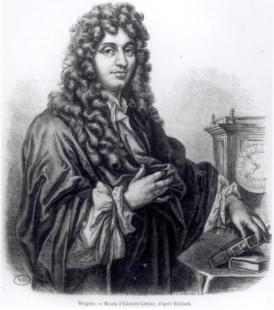 كريستيان هيغنز (1629-1695) منقوش بإدوارد غارنييه بواسطة نيكولاس إتيان إيدلينك