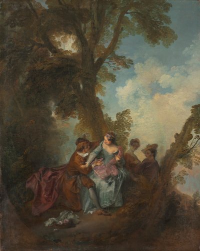 إعلان الحب ، ج. 1720. بواسطة نيكولاس لانكريت