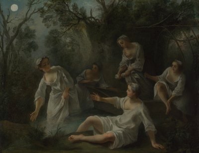أربع مرات من اليوم: مساء ، ج. 1740 بواسطة نيكولاس لانكريت