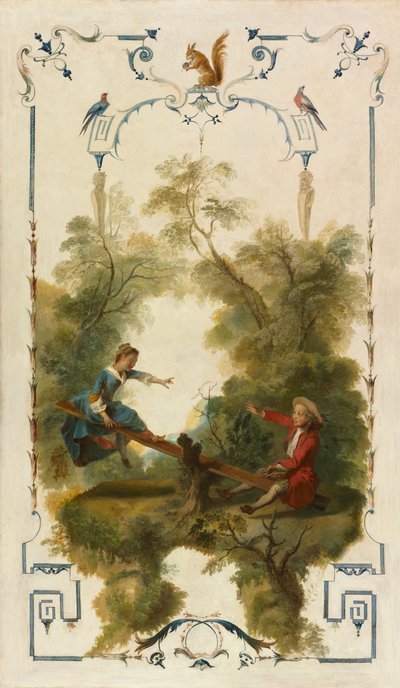 The See-Saw ، ج. 1723-1727. بواسطة نيكولاس لانكريت