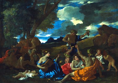 جراند باتشانال ، 1627-1628 بواسطة نيكولاس بوسين