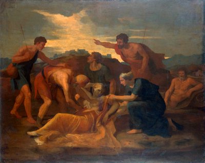 الملكة زنوبيا ، 1640. بواسطة نيكولاس بوسين