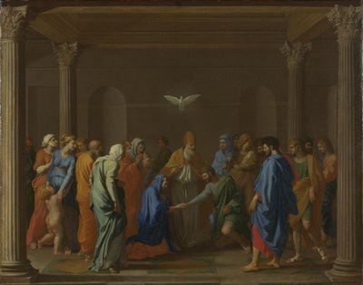 الأسرار السبعة: الزواج ، حوالي 1637-1640 بواسطة نيكولاس بوسين