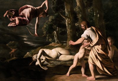 وفاة تشيوني ، ج. 1622. بواسطة نيكولاس بوسين