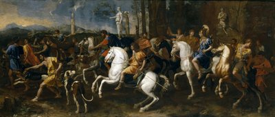 مطاردة ميليجير ، 1634-169 بواسطة نيكولاس بوسين