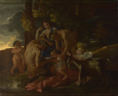 رعاية باكوس ، كاليفورنيا. 1628-1629 بواسطة نيكولاس بوسين