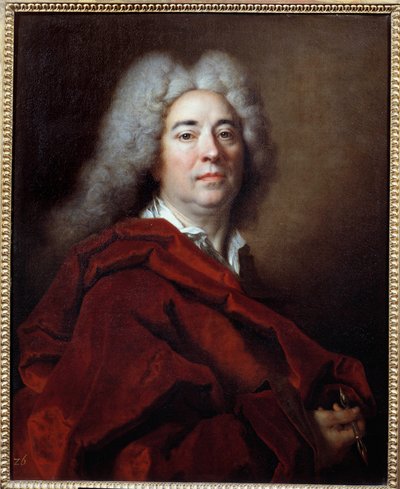 تصوير شخصي. لوحة نيكولا دي لارجيليير (1656-1746) بواسطة نيكولاس دي لارجيليير