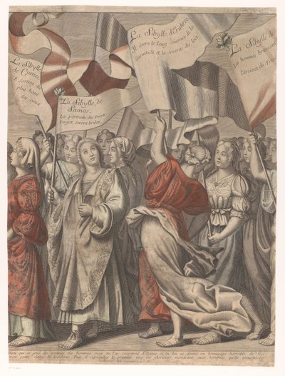 موكب نصر المسيح مع شخصيات من العهدين القديم والجديد (الجزء الثالث) Le triomphe de Jesus Christ (العنوان على الكائن) بواسطة بيير جاليز