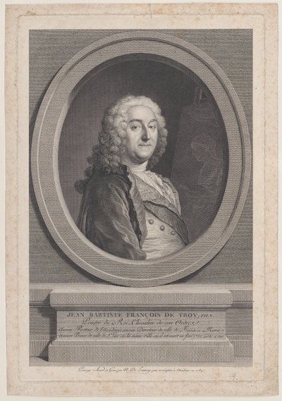 جان بابتيست فرانسوا دي تروي ، ابن ، 1789. ، 1789. بواسطة نيكولاس دي لوناي