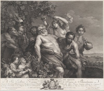 انتصار Silenus1775-1778 .1775-78 بواسطة نيكولاس دي لوناي
