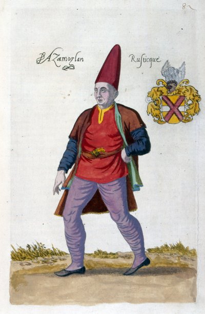 Turkish man (illustration) بواسطة نيكولاس دي نيكولاي