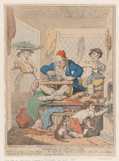 مآسي الحياة البشرية: بينما في أعماق الدراسة وفقدان الفكر في المعقد ... ، أكتوبر 1807. بواسطة نيكولاس هايدلوف