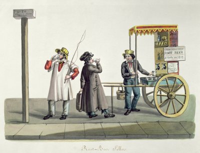 بائع الجذور الجذرية ، c.1840 بواسطة نيكولينو كاليو
