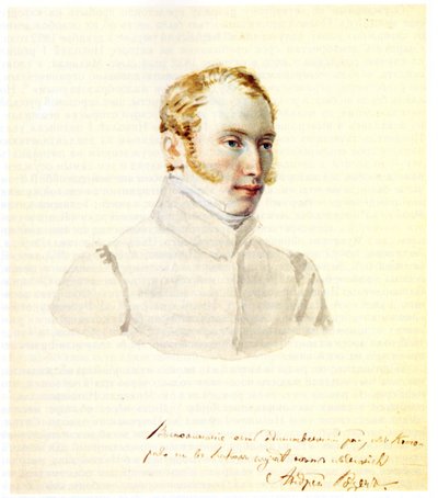 صورة ل Decembrist Baron Andrei von Rosen 1799-1884 ، 1832 بواسطة نيكولاي ألكسندروفيتش بستوزهيف