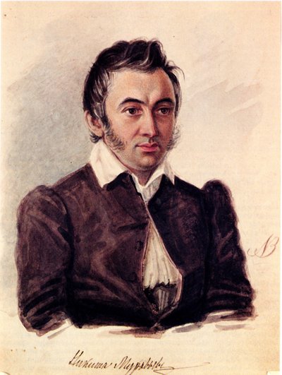 بورتريه من Decembrist نيكيتا مورافيوف 1797-1843 ، 1836 بواسطة نيكولاي ألكسندروفيتش بستوزهيف