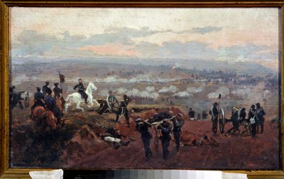 هجوم على التلال الخضراء بواسطة نيكولاي دميتريفيتش دميترييف أورينبورغسكي