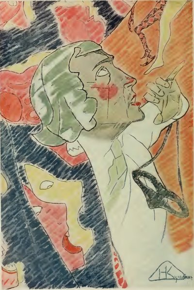 صورة نيكولاي إيفرينوف 1879-1953 بواسطة Nikolai Ivanovich Kulbin