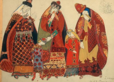 بورودين ، الأمير إيغور - التماثيل Roerich بواسطة نيكولاي كونستانتينوفيتش ريريش