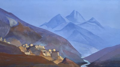 NKRoerich ، Lahaul ، جبال الهيمالايا بواسطة نيكولاي كونستانتينوفيتش ريريش