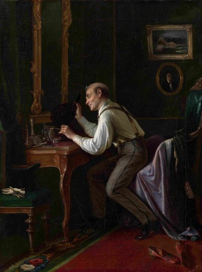 على منضدة الزينة ، 1872 بواسطة نيكولاي ياكوفليفيتش غريبكوف
