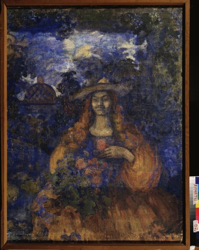 مشروع أوبرا "كارمن" لجورج بيزيه (1838-1875). عمل نيكولاي نيكولايفيتش سابونوف (سابونوف) (1880-1912) ، تمبرا على قماش ، حوالي عام 1905. الفن الروسي ، القرن العشرين ، رمزية. متحف الدولة للفنون في جمهورية كازاخستان ، ألماتي (كازاخستان). بواسطة نيكولاي نيكولاييفيتش سابونوف