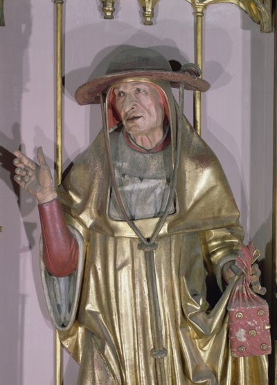 Isenheim Altarpiece ، القديس جيروم ، تفاصيل القديس جيروم ، c.1490 طلاء على الخشب بواسطة نيكولاس هاجينوير