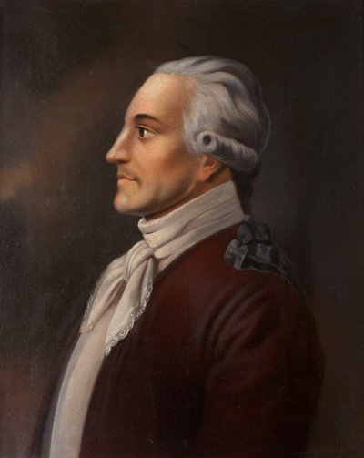 صورة للشاعر ياكوف كنيازنين 1742-1791 ، 1854-1858 بواسطة Nikolay Ivanovich Polivanov