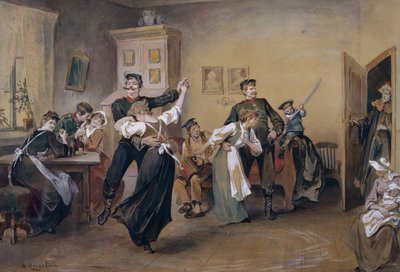 الرقص في الدور العلوي بواسطة نيلس بيرجسلين