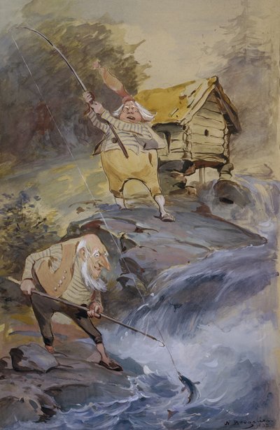 حظ الصيد بواسطة نيلس بيرجسلين