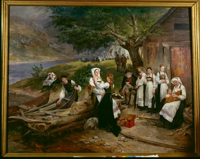 على أرض الكنيسة بواسطة نيلس بيرجسلين