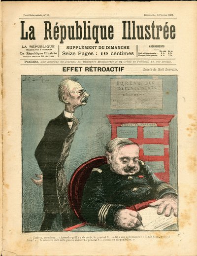 غلاف "" Republique illustree "" بواسطة نويل دورفيل