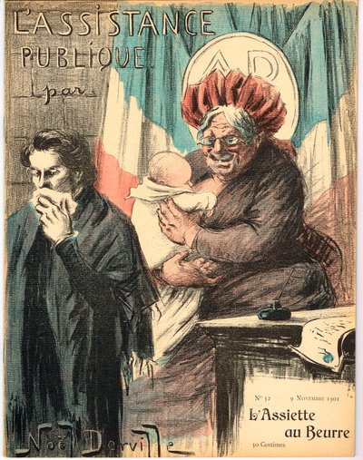غلاف "" The Butter Plate "، ساتريك أون كولورز بواسطة نويل دورفيل