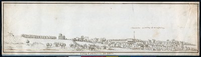Charonne, c.1677 (pen & ink with wash on paper) بواسطة نويل جاسلين