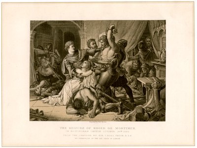 الاستيلاء على روجر دي مورتيمر 1287-1330 في قلعة نوتنغهام ، القرن التاسع عشر. بواسطة نويل باتون