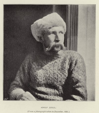 Adolf Juell (b/w photo) بواسطة مصور نرويجي