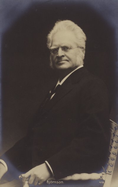 Bjornstjerne Bjornson (1832-1910) ، كاتب نرويجي حائز على جائزة نوبل بواسطة مصور نرويجي