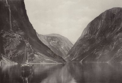 Naerofjord من فندق Vikingvang (صورة b / w) بواسطة مصور نرويجي