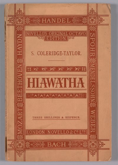 أغنية Hiawatha Op 30، 1900. بواسطة نوفيلو وشركاه
