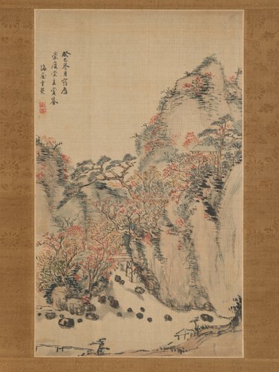 منظر الخريف في Eigenji ، ١٨٣٣. بواسطة نوكينا كايوكو