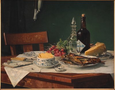 طاولة غداء بواسطة O.A. Hermansen