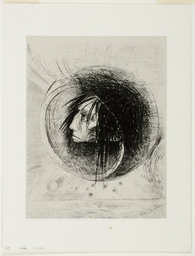 ازدهار ، لوحة واحدة من في الأحلام بواسطة Odilon Redon