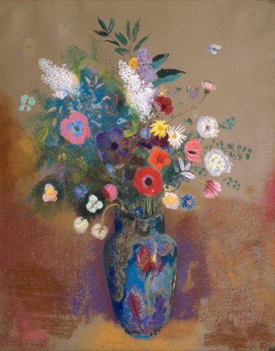 باقة زهور ، ج 1905 بواسطة Odilon Redon