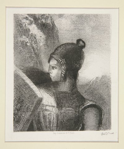 Br؟ nnhilde ، واجهة أخت La Revue Wagnerienne بواسطة Odilon Redon