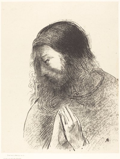 أنا جون ، من رأيت وسمعت هذه الأشياء (وأنا يوحنا رأيت هذه الأشياء وسمعتها بواسطة Odilon Redon